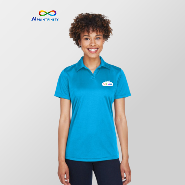8425L UltraClub Ladies' Cool & Dry Sport Performance Interlock Polo - ID10000484