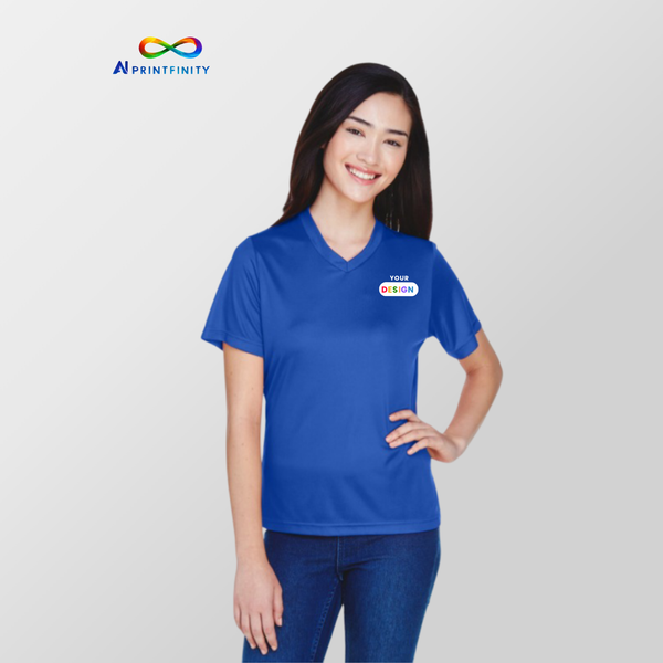 Team 365 TT11W Ladies' Zone Performance T-Shirt (100% polyester) - ID10000412