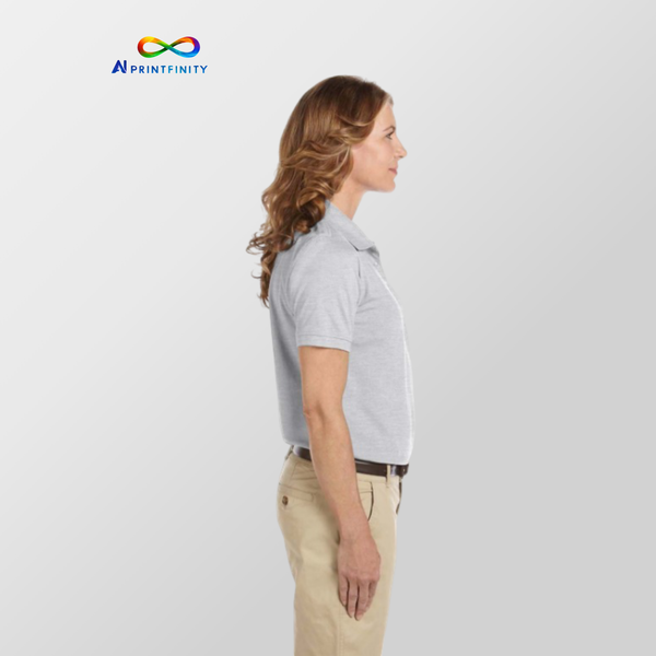 Harriton M265W Ladies' 5.6 oz. Easy Blend™ Polo SKU: M265W - ID100001030
