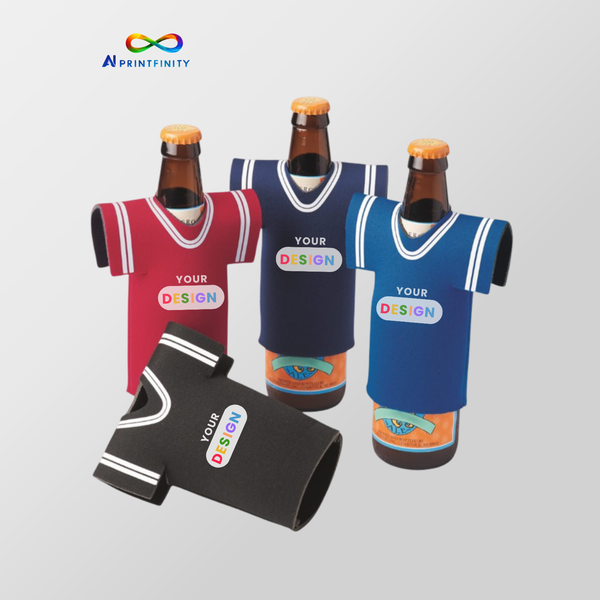 Collapsible Jersey Foam Can & Bottle Holder - FT008 | ID100081