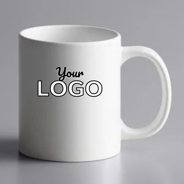 White Ceramic Coffee Mug / ID1000180 / ID1000269