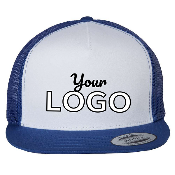 Florisun Signature - FS941 - 5 panel snapback trucker cap - Flat Visor
